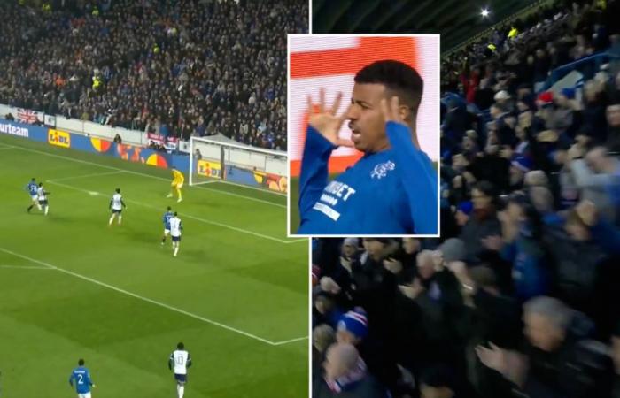 Der Lärm in Ibrox, als Hamza Igamine gegen die Spurs traf, ist wirklich verrückt – Football News