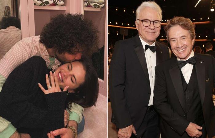 Steve Martin gratuliert Selena Gomez und Benny Blanco nach der Verlobung