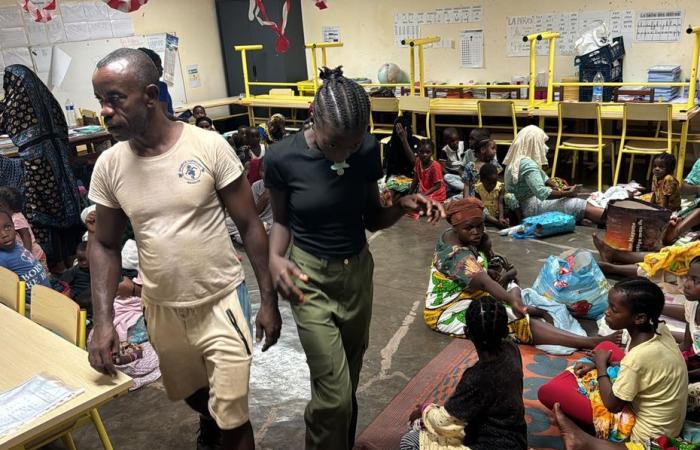 Die Notunterkünfte in Mayotte sind bereits voll, nachdem die Alarmstufe Rot ausgelöst wurde