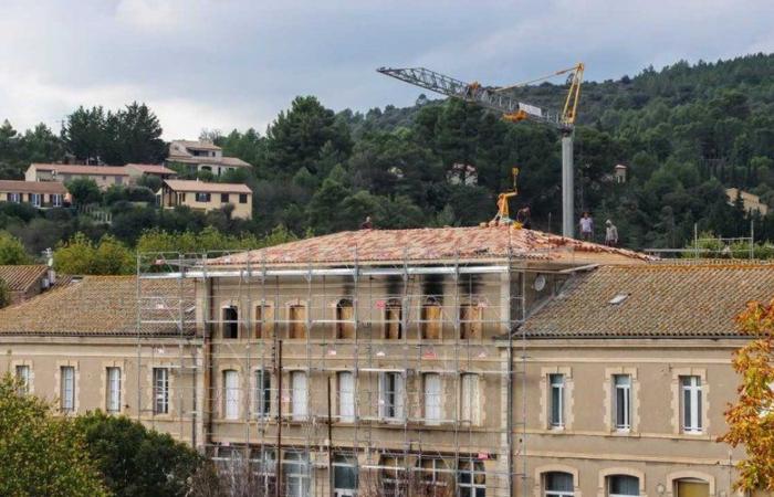 Nach dem Brand in der Schule Caunes-Minervois die Expertise