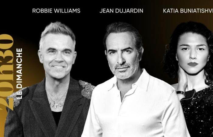 „20:30 Uhr am Sonntag“. Mit Robbie Williams, Jean Dujardin und Khatia Buniatishvili