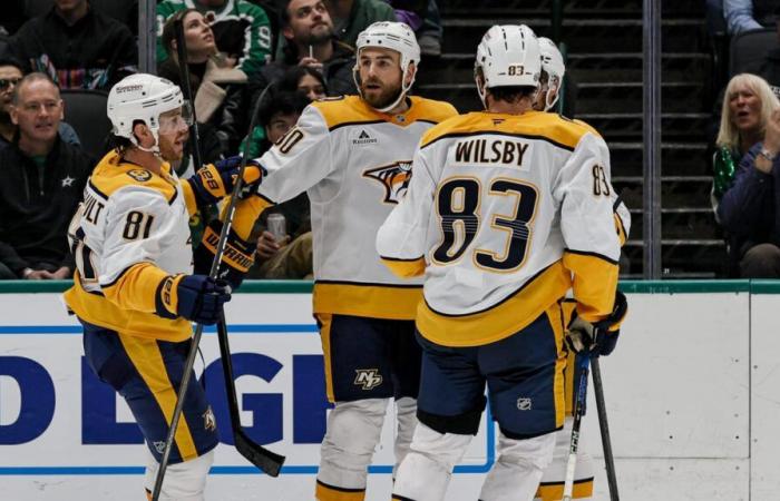 O’Reilly hat 3 Punkte und führt die Predators an den Stars vorbei