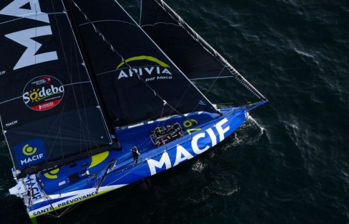 Vendée Globe: Charlie Dalin, allein auf halbem Weg in Führung