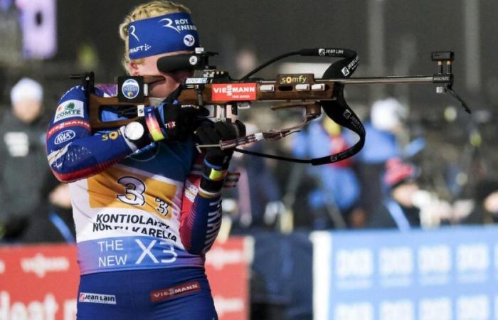 Grandioser zweiter Platz für die Französin Sophie Chauveau im Sprint von Hochfilzen