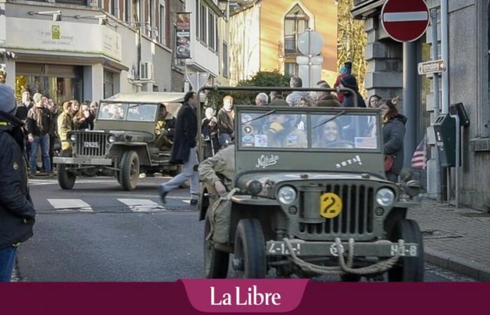 Das ganze Wochenende über wurde in Bastogne der Ardennenoffensive gedacht