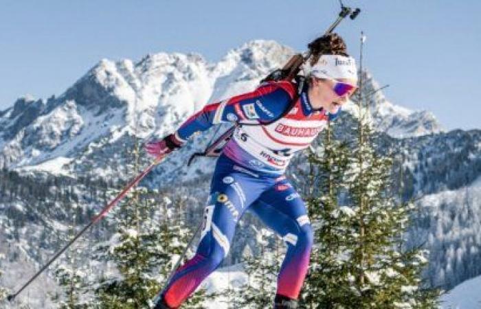 Verfolgung von Hochfilzen (F): Jeanmonnot siegt mit 20/20!