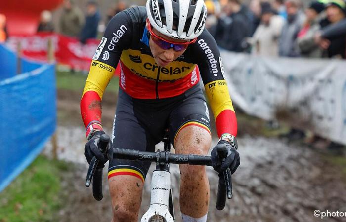 Sanne Cant nahm das letzte Mal an einem Rennen in Herentals teil und bedankte sich von ganzem Herzen beim heimischen Publikum: „Davon muss sie geträumt haben.“