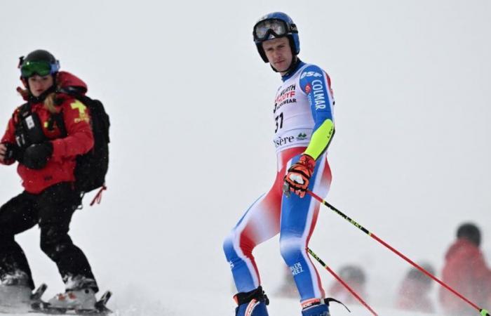 schwerer Sturz von Clément Noël während des Riesen von Val d’Isère