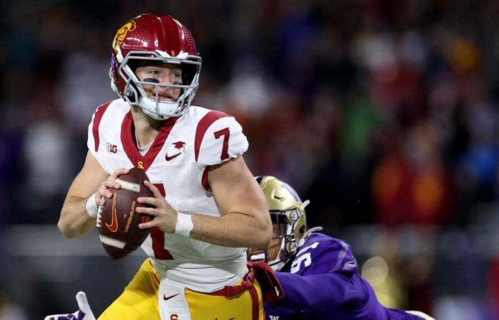 USC-Quarterback Miller Moss kommt zu den Louisville Cardinals