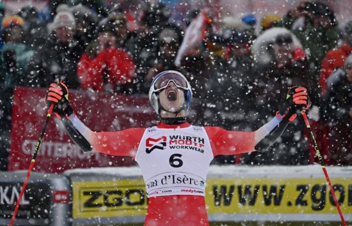 Der Schweizer Odermatt gewinnt den Riesen von Val d’Isère