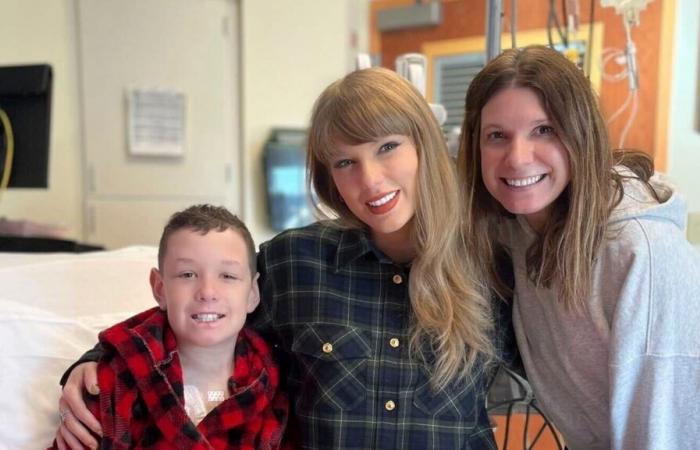 Taylor Swift sorgt mit Überraschungsbesuch für Freude im Kinderkrankenhaus von Kansas City