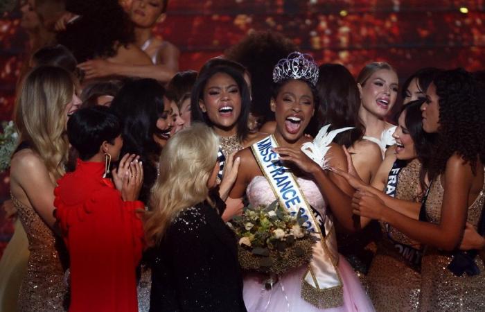 Angélique Angarni-Filopon, Miss Martinique, gekrönt