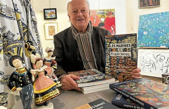 In Quimper enthüllt Mikaël Micheau-Vernez ein neues Werk über das Werk seines Vaters Robert