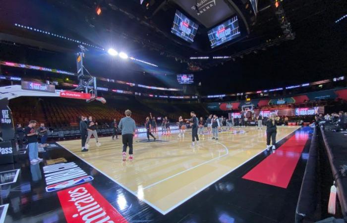 Besucher des nächsten Sportevents in Las Vegas: NBA Cup übernimmt die T-Mobile Arena für Spiele am Samstag, Dienstag