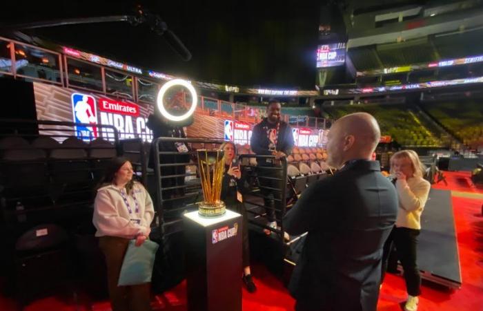 Besucher des nächsten Sportevents in Las Vegas: NBA Cup übernimmt die T-Mobile Arena für Spiele am Samstag, Dienstag