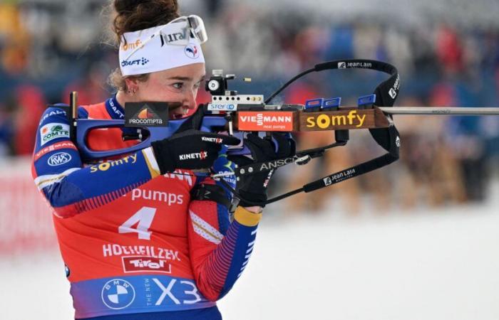 Hochfilzen | Lou Jeanmonnot triumphiert: 20/20-Schüsse für eine perfekte Verfolgungsjagd