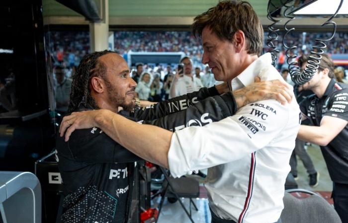 Die neueste Hommage von Mercedes an Lewis Hamilton