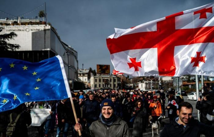 Die Ukrainer verfolgen aufmerksam die Proteste der Georgier gegen ihre pro-russische Regierung