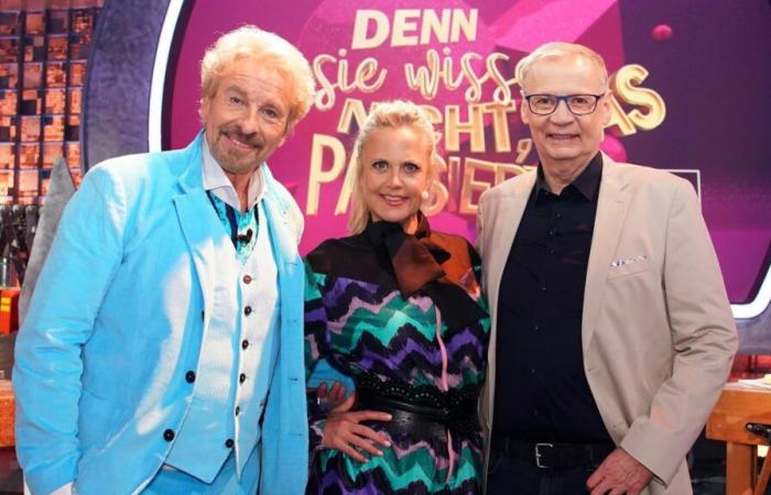 GÜNTHER JAUCH – THOMAS GOTTSCHALK – BARBARA SCHÖNEBERGER Heute, 14.12.2024, RTL: “Denn sie wissen nicht, was passiert – Die Jauch-Gottschalk-Schöneberger-Show” (Staffel 8