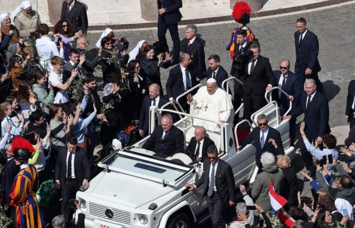 Was ist das Programm für den souveränen Pontifex in Frankreich?