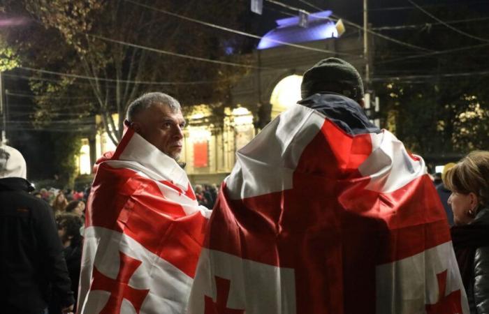 : Bericht In Georgien sind Demonstranten bereit, Präsidentin Salomé Zourabichvili, die sich weigert, ihr Mandat abzugeben, „physisch zu verteidigen“.