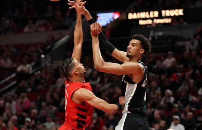 Wembanyama macht 2,1 Sekunden vor Schluss zwei Freiwürfe beim 118-116-Sieg der Spurs über die Trail Blazers