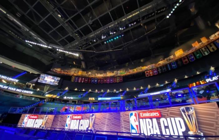 Besucher des nächsten Sportevents in Las Vegas: NBA Cup übernimmt die T-Mobile Arena für Spiele am Samstag, Dienstag