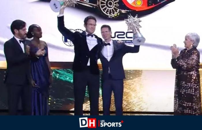 Thierry Neuville, Martijn Wydaeghe und Laurens Vanthoor feierten bei der FIA-Gala