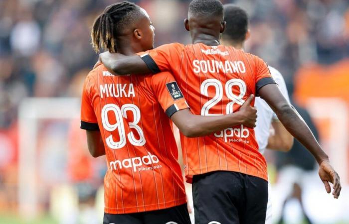 Liga 2 | Lorient ist nach seinem Sieg (2:0) gegen den PFC neuer Tabellenführer