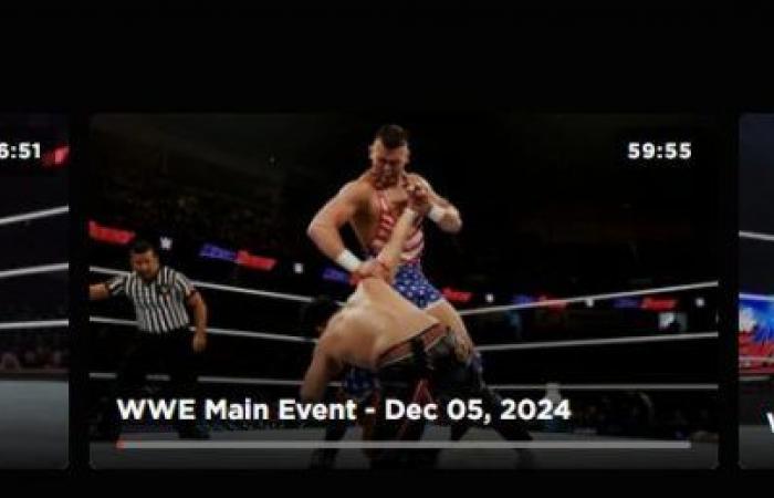 Verzögerung des WWE-Hauptevents reduziert