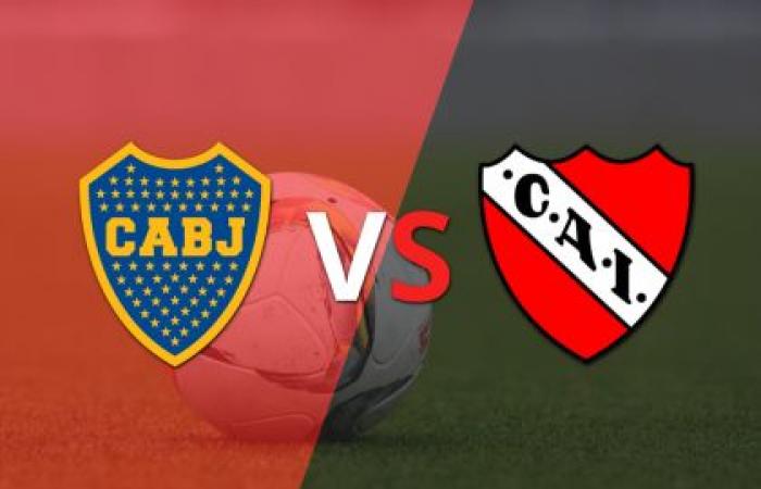 Das Spiel zwischen Boca Juniors und Independiente beginnt | Argentinische Liga