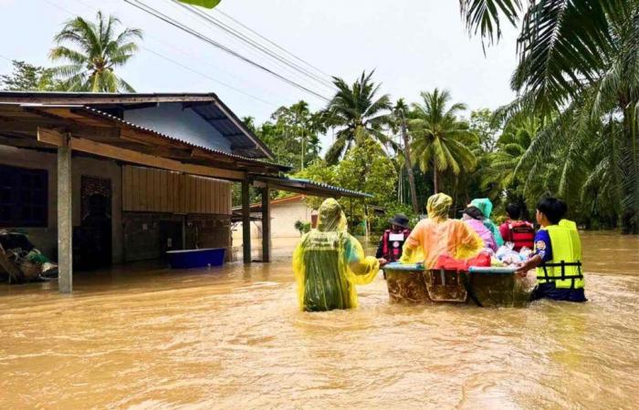 Südthailand wird erneut von schrecklichen Überschwemmungen heimgesucht