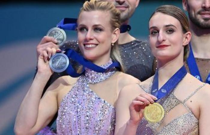 Gabriella Papadakis und Madison Hubbell werden zusammen tanzen, eine Weltneuheit für zwei Frauen