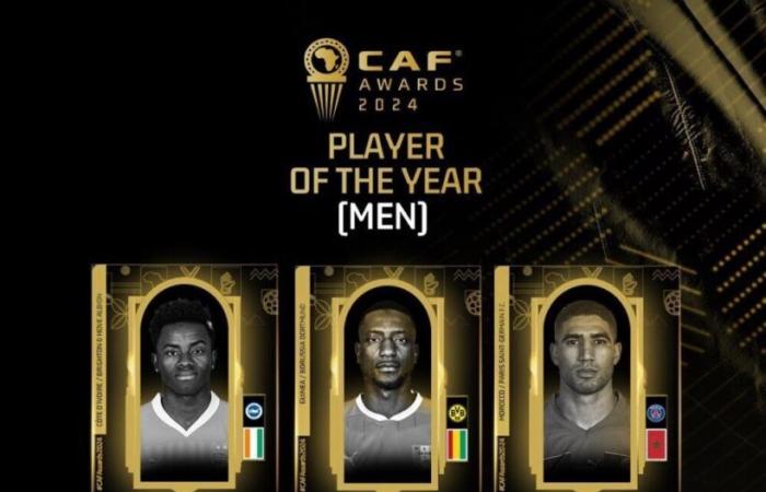 CAF Awards 2024: fünf Kandidaten für den Titel Spieler des Jahres | APAnews