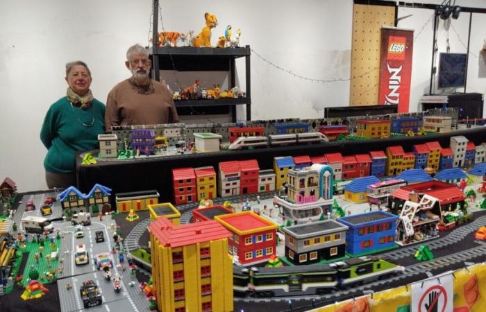 Dieser Lego®-Enthusiast präsentiert eine große Ausstellung seiner Werke im Ruban Bleu in Saint-Nazaire