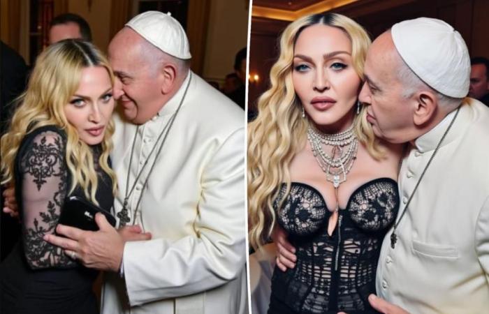 Madonna verärgert Fans mit KI-Fotos von ihr und Papst Franziskus