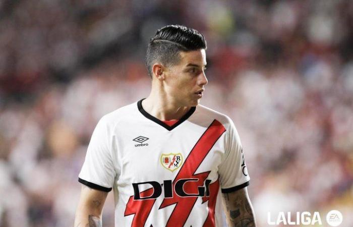 James Rodriguez spricht über mangelnde Prominenz bei Rayo Vallecano