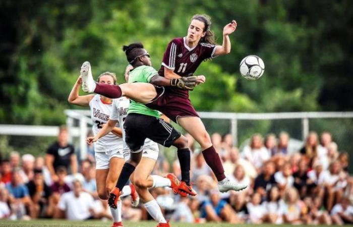 Als WNBA-Star Caitlin Clark auf den Fußballfeldern für Unterhaltung sorgte