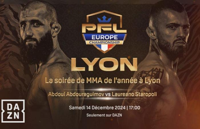 Dieser gute Plan von DAZN, das MMA-Event der Woche in Frankreich zu verfolgen