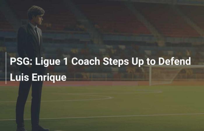 PSG: Ligue-1-Trainer verteidigt Luis Enrique