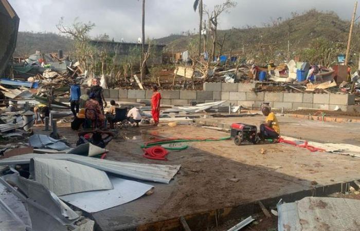 IN BILDERN In Mayotte verwüstete Zyklon Chido alles, was ihm in den Weg kam