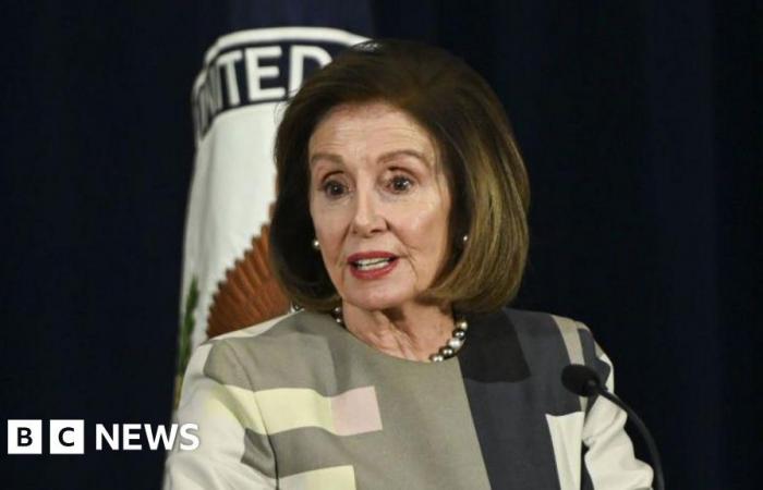 Nancy Pelosi muss sich nach ihrem Sturz in Luxemburg einer Hüftoperation unterziehen