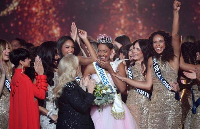 Eine ehemalige Miss France, wütend über die Ergebnisse, greift bestimmte Zuschauer an