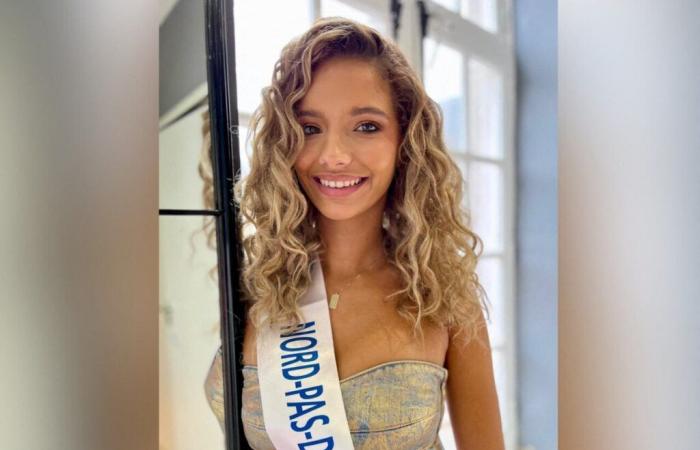 Sabah Aib, Miss Nord – Pas-de-Calais, belegt den ersten zweiten Platz im Miss France 2025-Wettbewerb