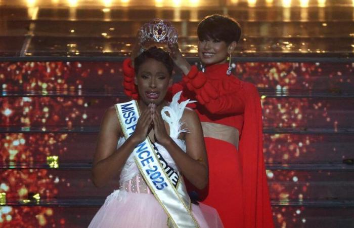 Angélique Angarni-Filopon, älteste Kandidatin in der Geschichte des Wettbewerbs, wurde zur Miss France 2025 gewählt – rts.ch