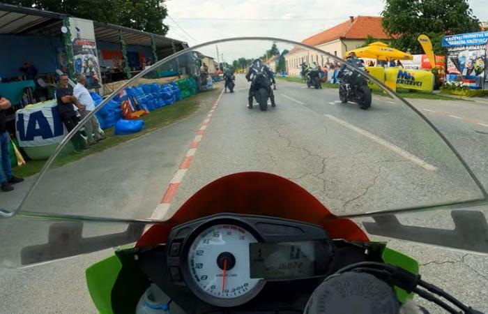 Ungewöhnliche Videos: Straßenrennen in Kroatien