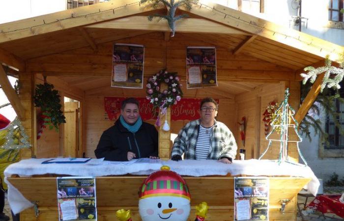 Quillan. Der Weihnachtsmarkt erleuchtete das Herz der Stadt