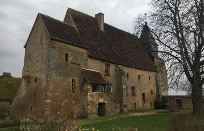 In Magny, in Indre, bleibt das Priorat Saint-Michel unzugänglich