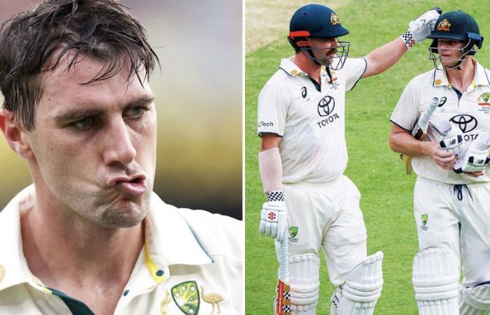 Cricket Australien gegen Indien: Pat Cummins wägt den „konservativen“ Schachzug nach den Tonnen von Travis Head und Steve Smith ab