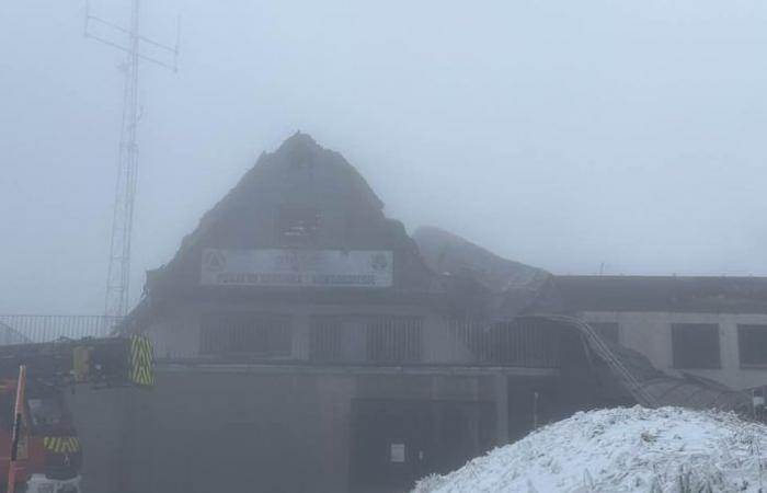 Das im Jahr 2022 renovierte Chalet im Champ-du-Feu-Resort wurde durch einen Brand völlig zerstört